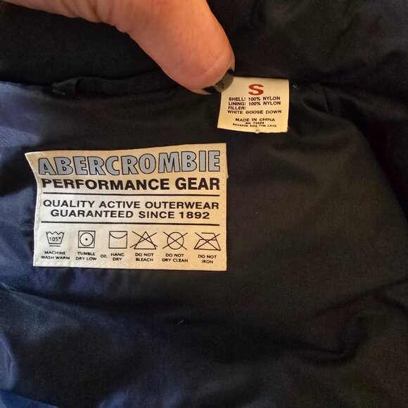 Abercrombie & Fitch Down Vest M - Picture 3 of 5